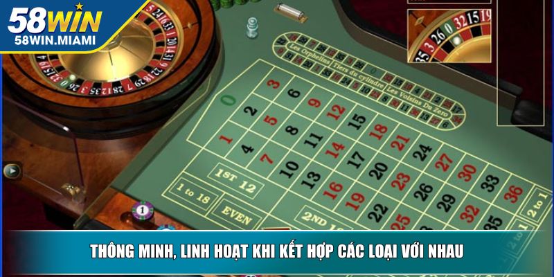 Thông minh, linh hoạt khi kết hợp các loại với nhau